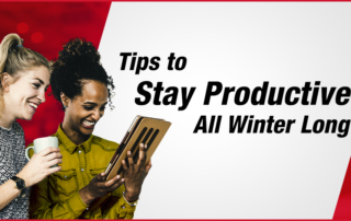 tips to stay productive in winter