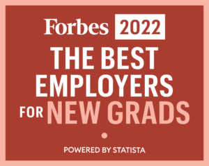Forbes Best Employers for New Grads Logo